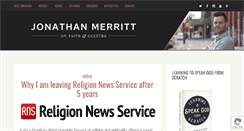 Desktop Screenshot of jonathanmerritt.com